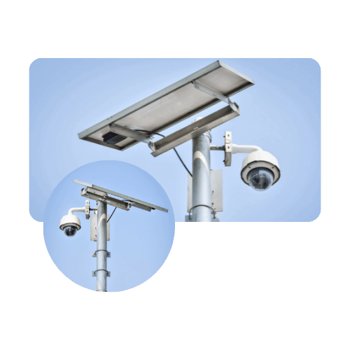 cctv Solar PTZ Camera